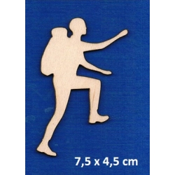SKLEJKA #3mm Wspinacz 7,5x4,5cm / wspinaczka górska / 0110 / góry